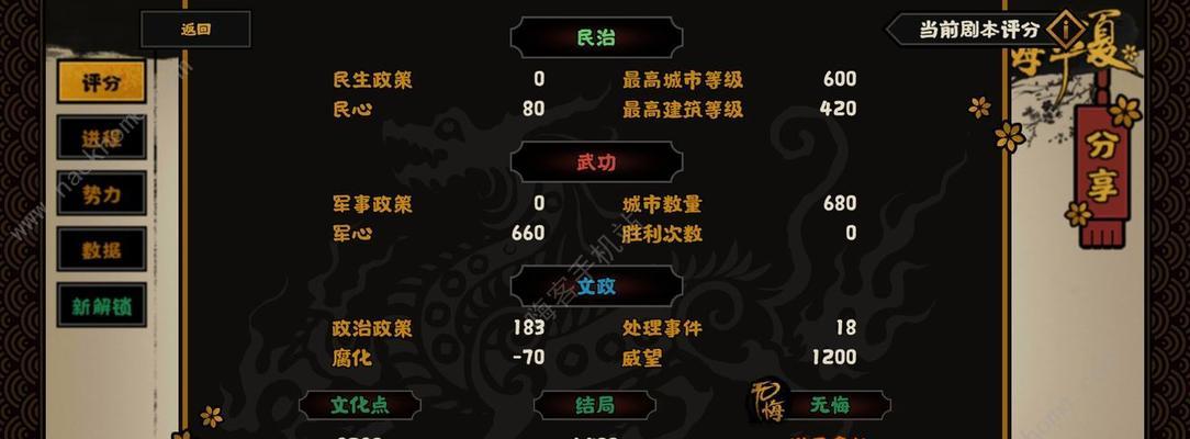无悔华夏兵变（探索游戏中不同结局的关键策略与决策路径）