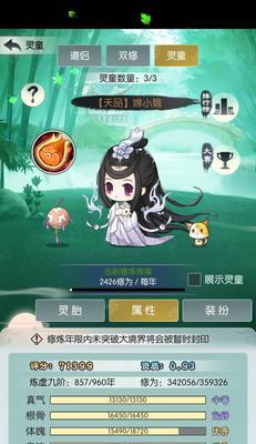 《无极仙途灵童子嗣玩法攻略》（探索无极仙途世界）