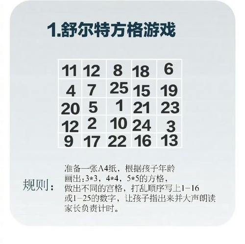 初二专注力训练游戏有哪些？如何通过视频进行讲解教学？