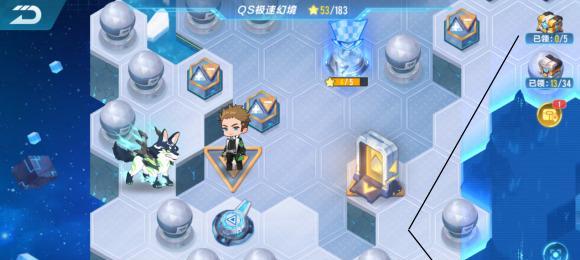 QQ飞车手游极速幻境第一章流火故土怎么过？路线攻略是什么？