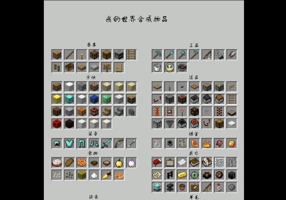 我的世界火箭升级需要哪些材料？