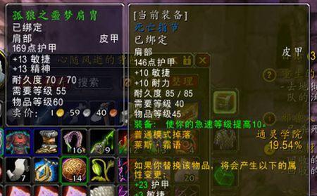 魔兽世界伤逝装备如何获得？掉落位置在哪里？