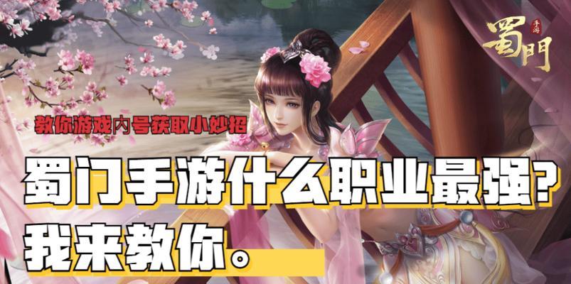 蜀门手游中哪个职业最强大？哪个职业更适合新手？