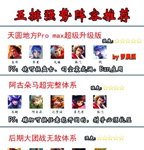 有哪些适合5排的超好玩手游？它们的特点是什么？