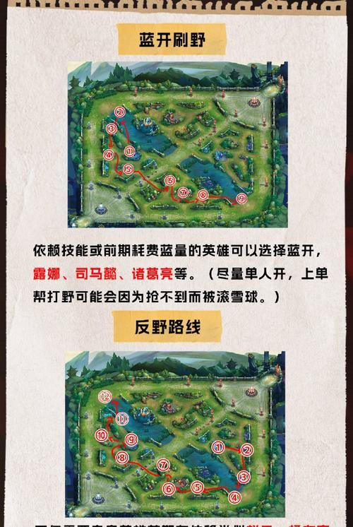 王者荣耀路线选择有哪些技巧？如何根据局势选择路线？
