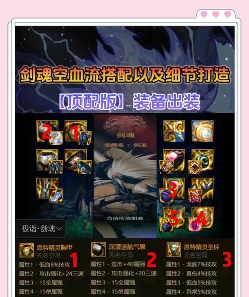剑魂面板攻击力最大化方法？如何有效提升攻击力？
