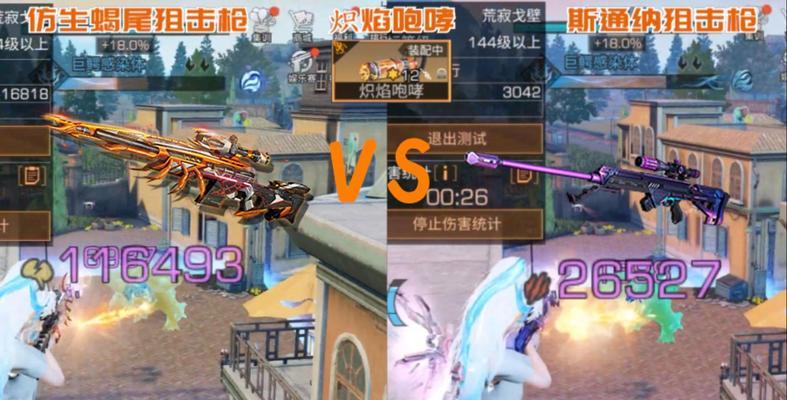 cf轻狙和重狙射速差多少？轻狙和重狙的性能对比是什么？