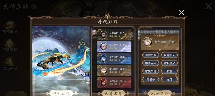 魔域中精品龙神的技能如何释放？技能搭配和使用策略是什么？
